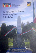 Copertina del volume: La battaglia del Parauro ed il partigiano E. B. Ballan