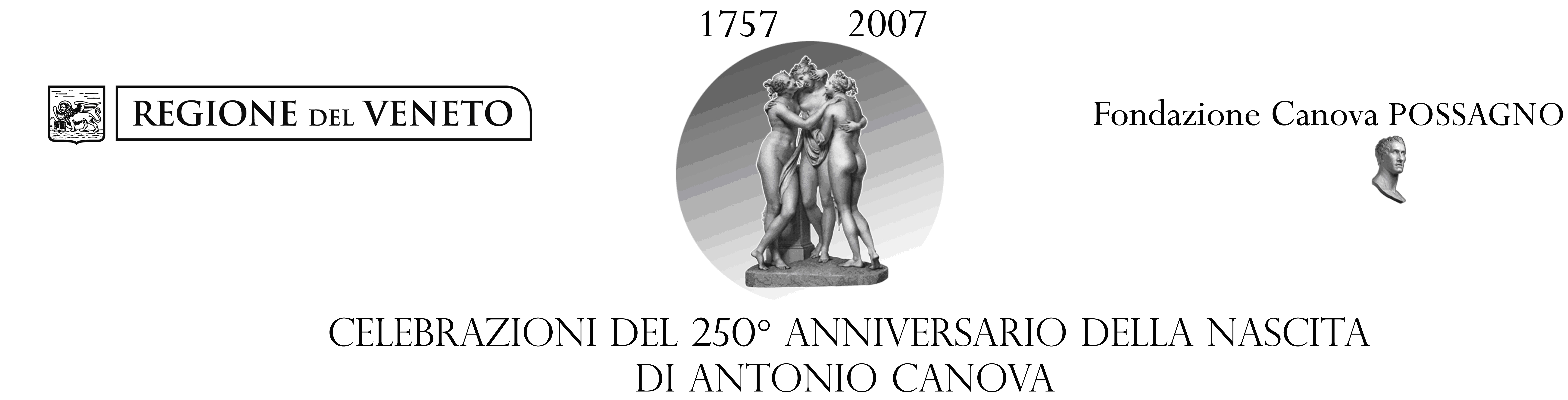 Logo comitato regionale per le celebrazioni del duecentocinquantesimo anniversario della nascita di Antonio Canova