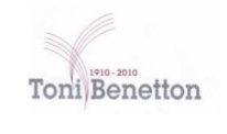 Logo del Comitato regionale per le celebrazioni del centenario della nascita di Toni Benetton