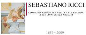 Logo del Comitato regionale per le celebrazioni di Sebastiano Ricci a 350 anni dalla nascita