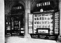 fotografia della libreria di Ferdinando Ongania