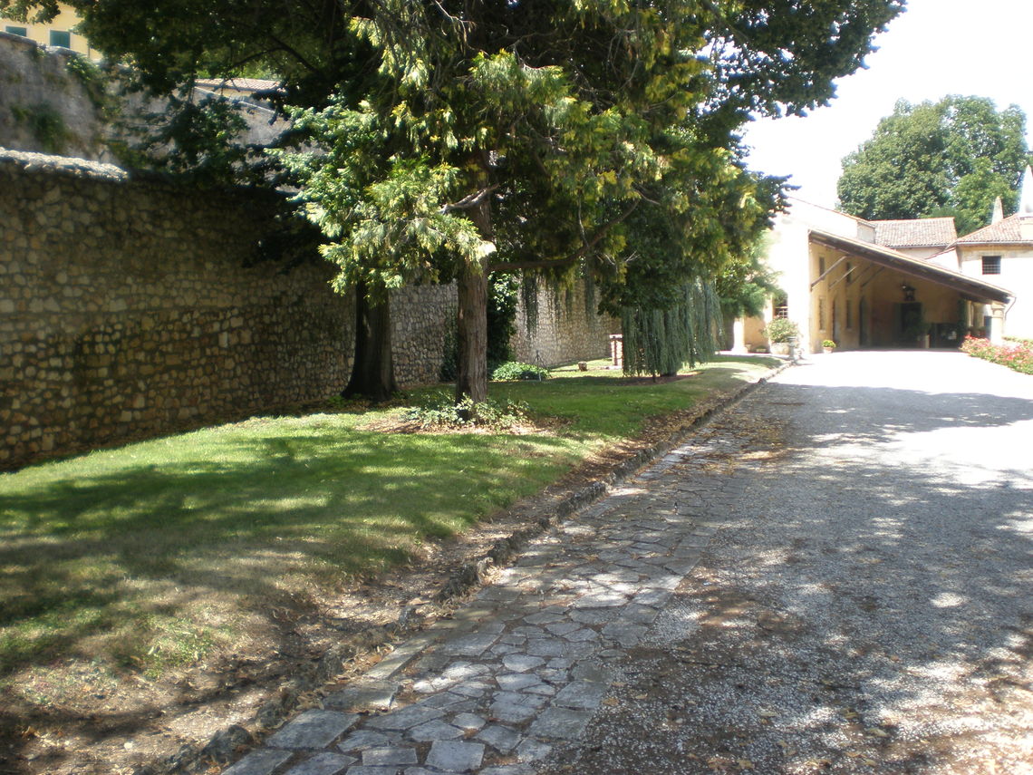 Giardino di Villa Priuli, Cabianca, Bollani, Custoza, Lazzarini, detta "Ca' Priuli"