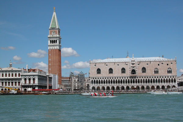 Palazzo Ducale e la Piazzetta visti dal bacino di San Marco -  Ufficio Unesco del Comune di Venezia