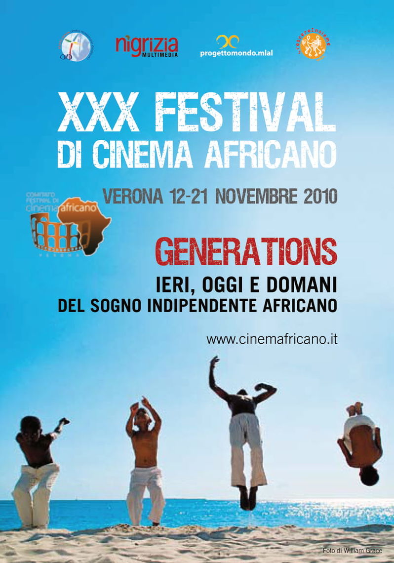 Locandina Festival di Cinema Africano 2010