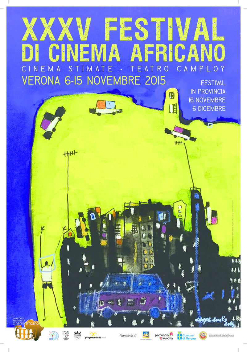 Locandina Festival di Cinema Africano 2015