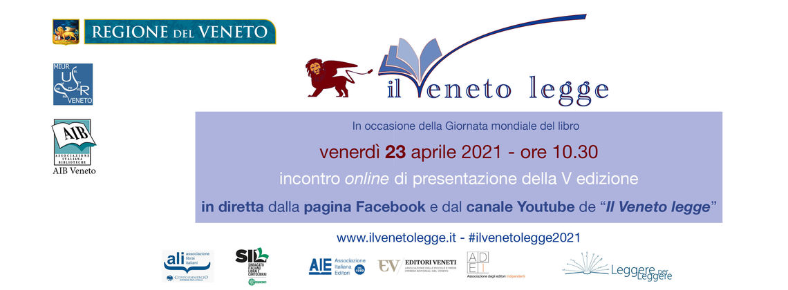 Inizia venerdì 23 aprile la fase di riscaldamento della Maratona 2021 "Il Veneto legge"