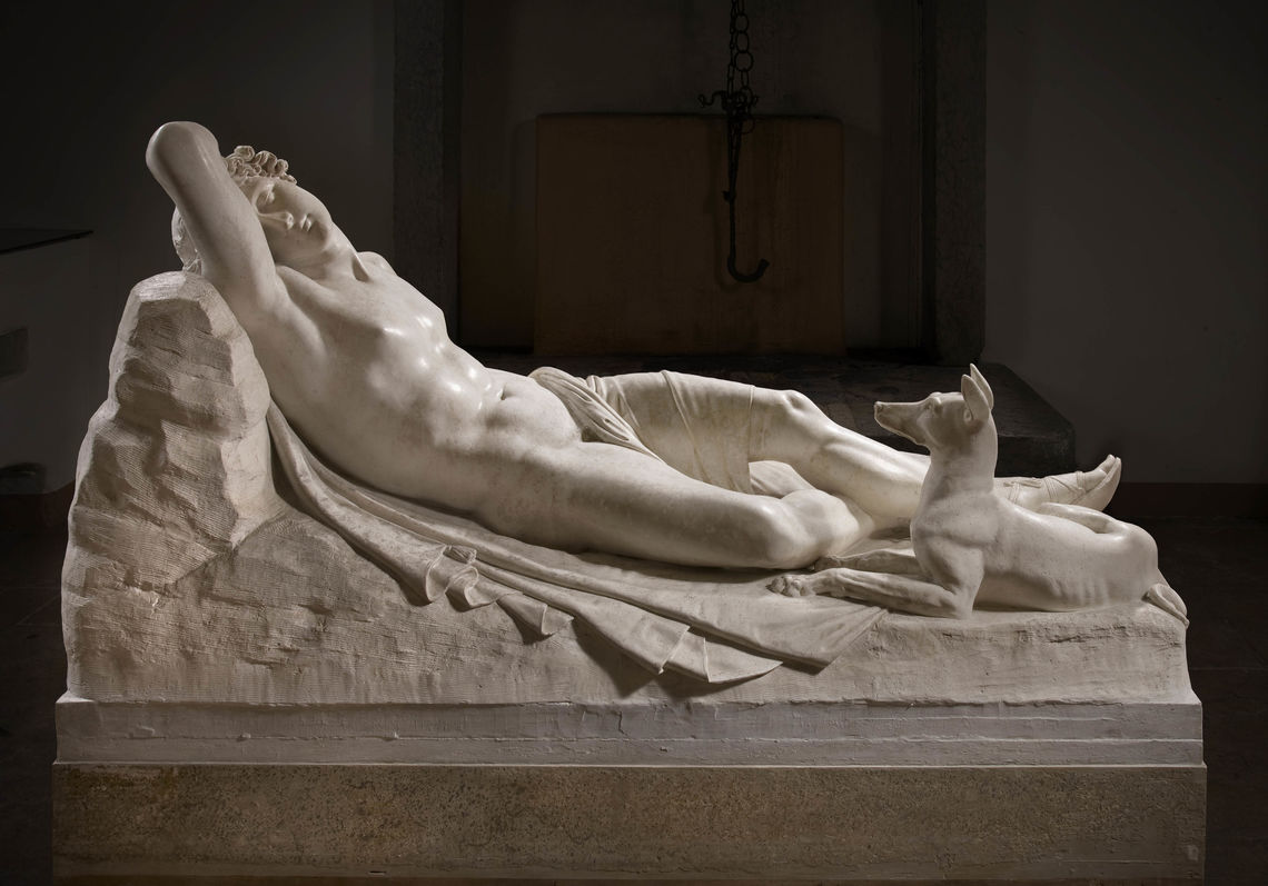 Antonio Canova, Endimione dormiente -  Museo Gypsotheca Antonio Canova
