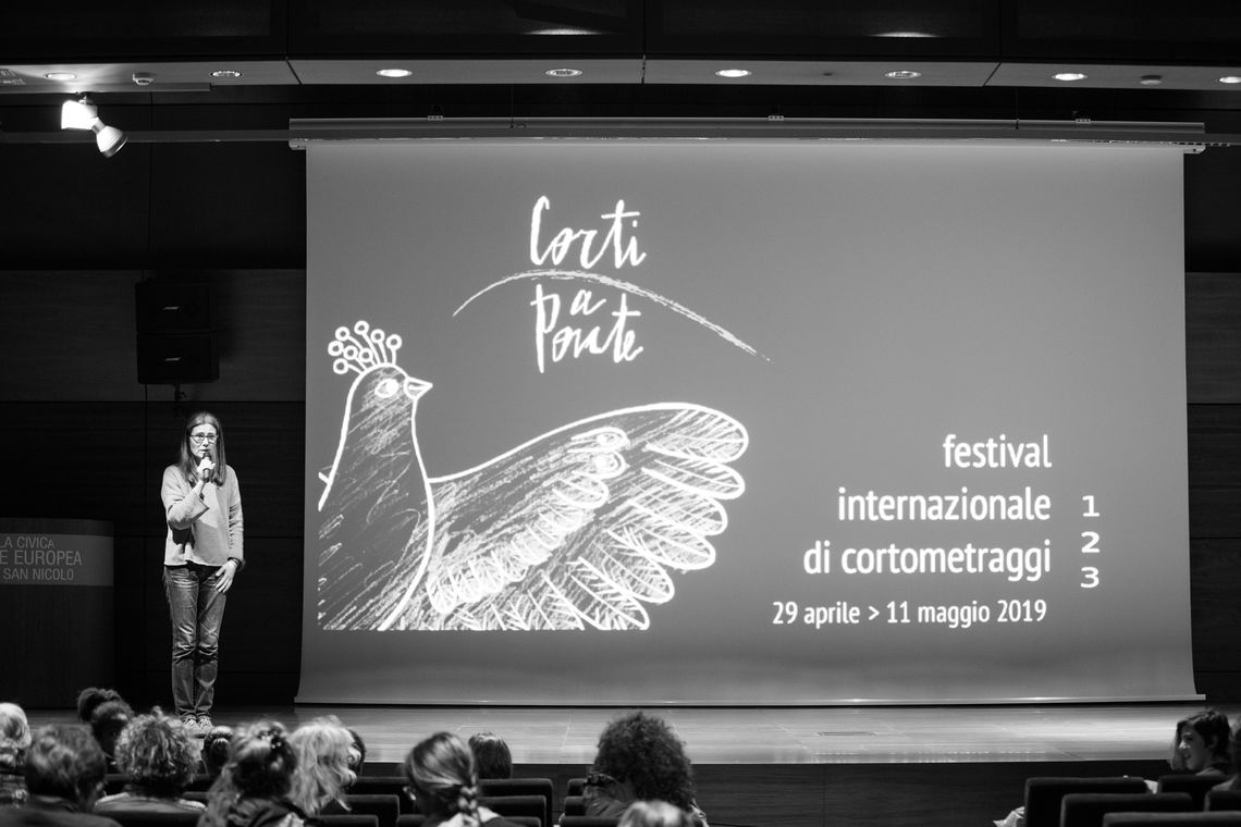 Festival Corti a Ponte, premiazione edizione 2019 -  Associazione Corti a Ponte, foto di Damiano Sandei