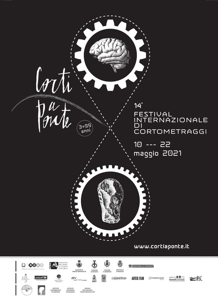 Festival Corti a Ponte, poster dell'edizione 2021 -  Associazione Corti a Ponte