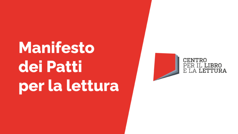 Manifesto dei Patti per la lettura logo -  Centro per il libro e la lettura