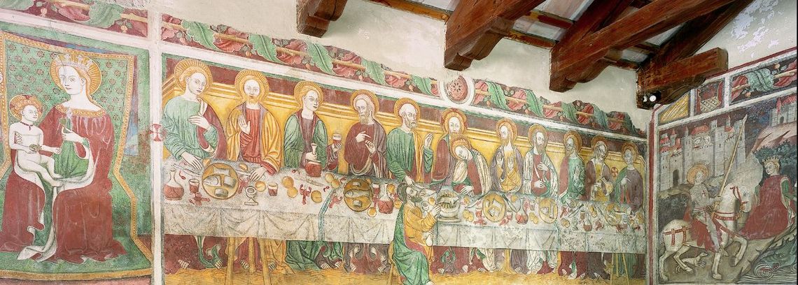 San Polo di Piave (TV), chiesa di San Giorgio, affreschi -  Archivio BIBLOS (Roberto Barcellona)