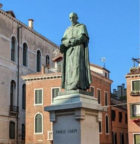 Monumento a Paolo Sarpi, Venezia, di Emilio Marsili, 1892