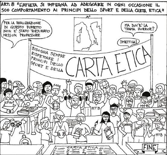 Fumetti e video per la quinta edizione del concorso "Disegna a fumetti la Carta etica dello sport Veneto"