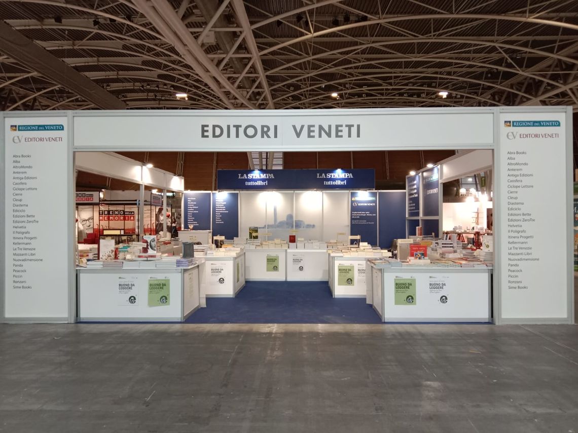 Salone del Libro di Torino 2023 - stand 2 -  Regione del Veneto