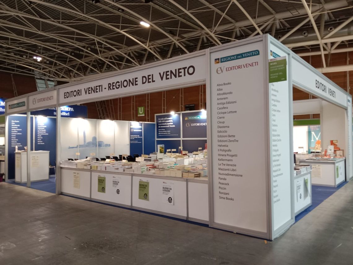 Salone del Libro di Torino 2023 - stand 1 -  Regione del Veneto