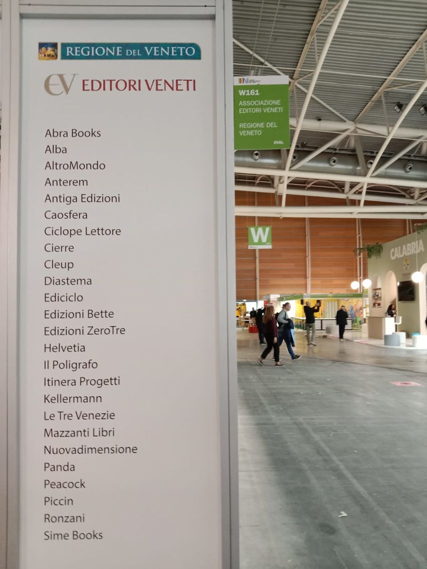 Salone del Libro di Torino 2023 - stand 3 -  Regione del Veneto