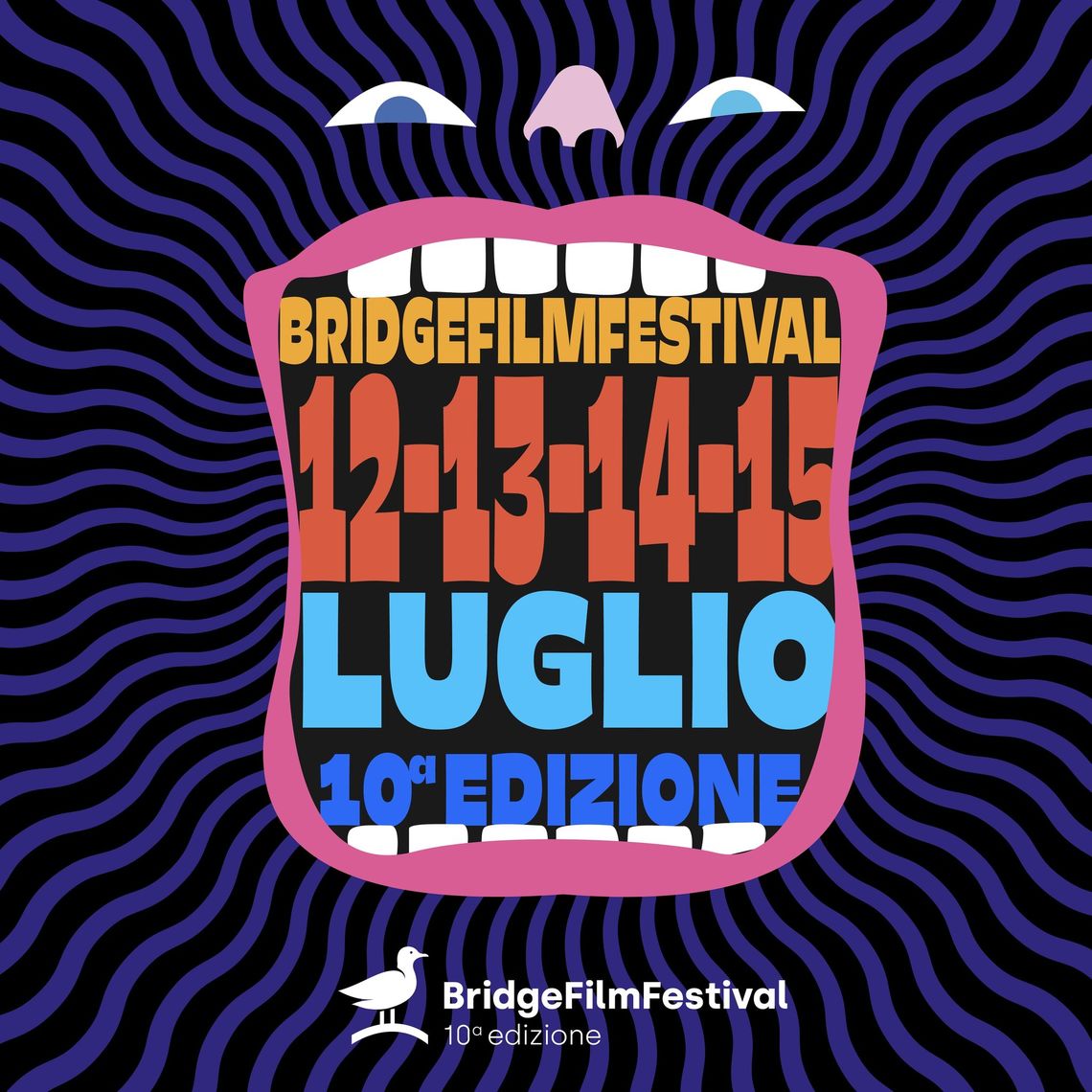 Bridge Film Festival, locandina 10. edizione -  Bridge Film Festival