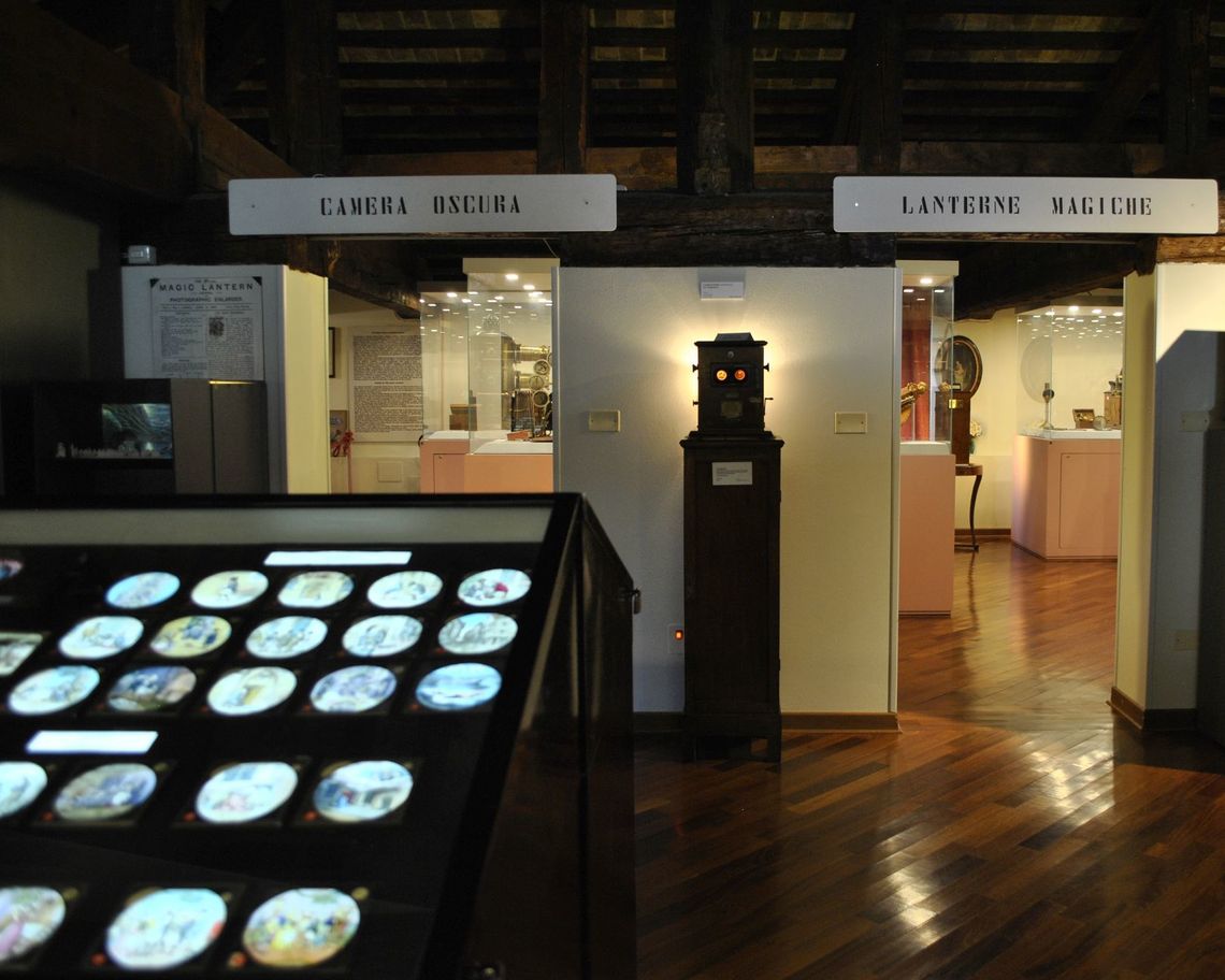 vetrini da proiezione e lanterna magica