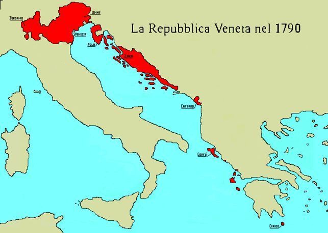 la Repubblica Veneta nel 1790