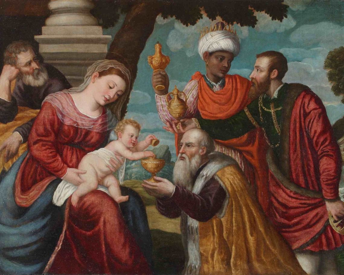 Dipinto "Adorazione dei Magi"