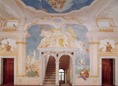 Fetonte cade con il carro di Apollo, trainato da cavalli