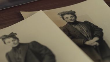 Fotografie in bianco e nero della Duse