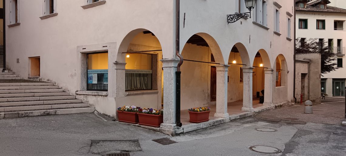 Esterno del museo del Porto fluviale e degli Zattieri di Borgo Piave di Belluno