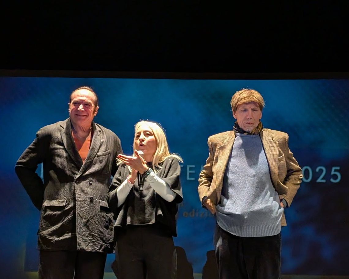 Da sinistra Aurelio Picca, Camilla Costanzo, Francesco Permunian