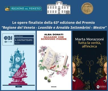 immagine con loghi e copertine di 3 libri su sfondo blu